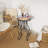 Micheal Ceramic Top Side Table