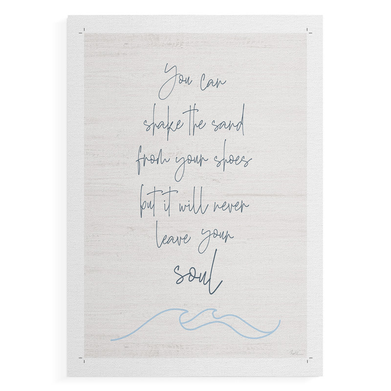 Shake the Sand - impression sur toile seulement - non encadrée, H 12 po x l 8 po