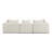 Tov Furniture Hangover Cream Heavy Textured Fabric Sofa-47208361