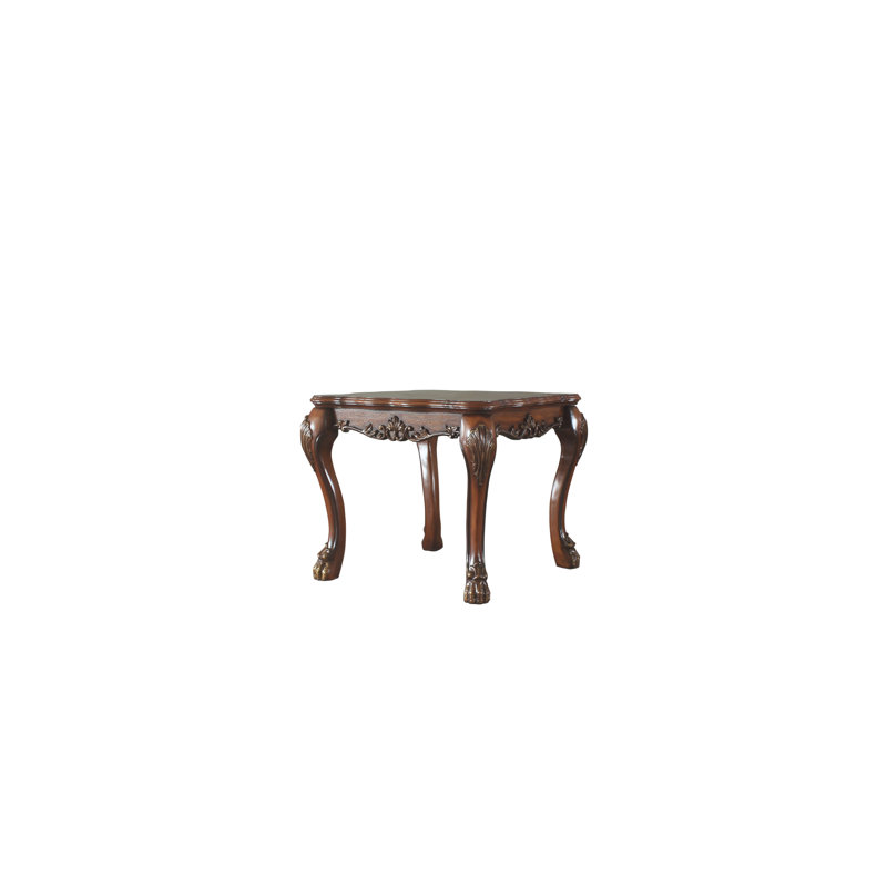 Ensemble de tables basses 3 pièces Abimael, Chêne cerise