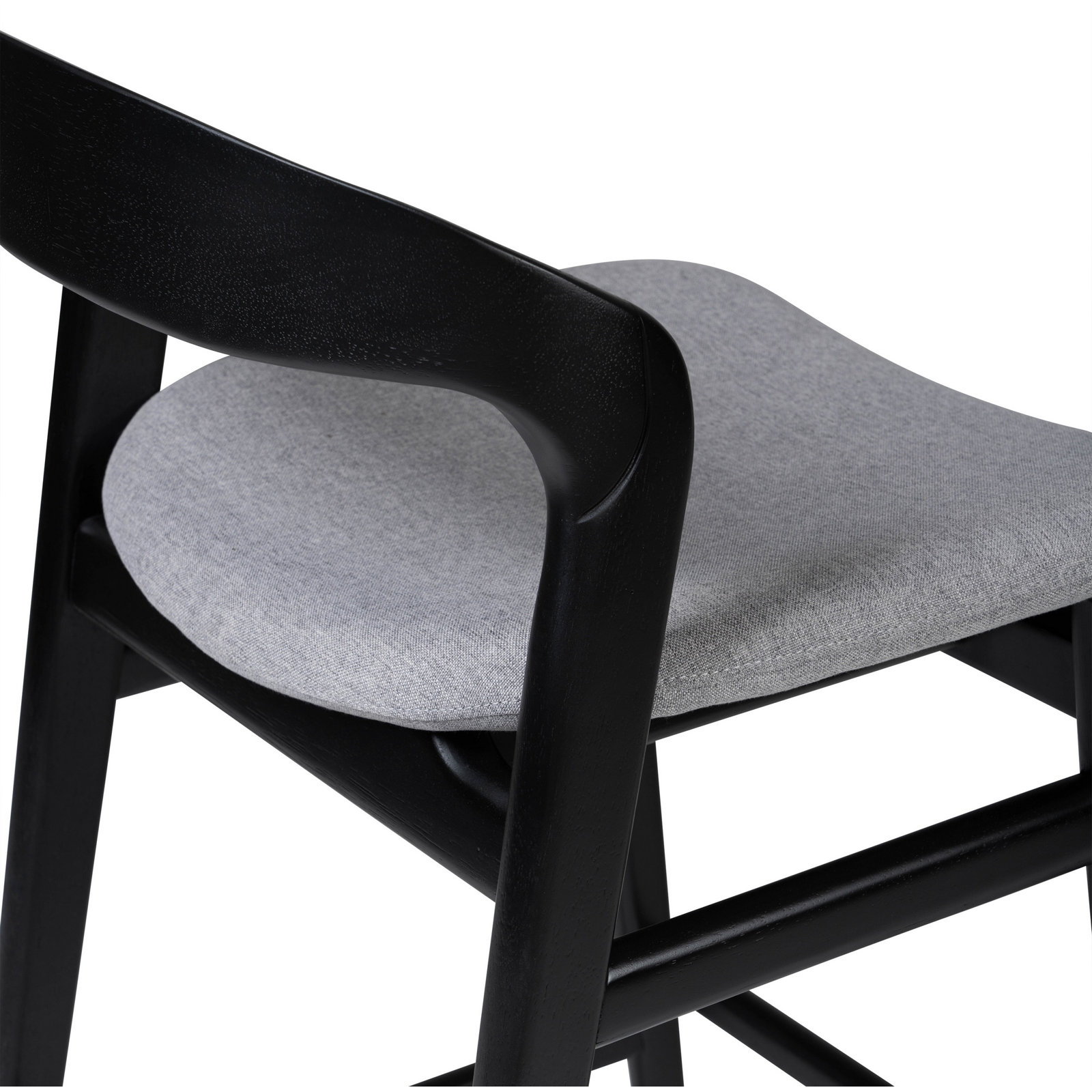 Anela Bar and Counter Stool, Essence Gray/Ebano Frame, Counter Stool (25.25" Seat Height)