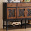 Buffet en bois massif de style Mid-antique