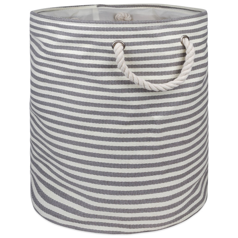 Bac en tissu Alyse, H 20 po x l 15 po x P 15 po, Noir