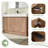 47.27'' Single Bathroom Vanity with Resin Top