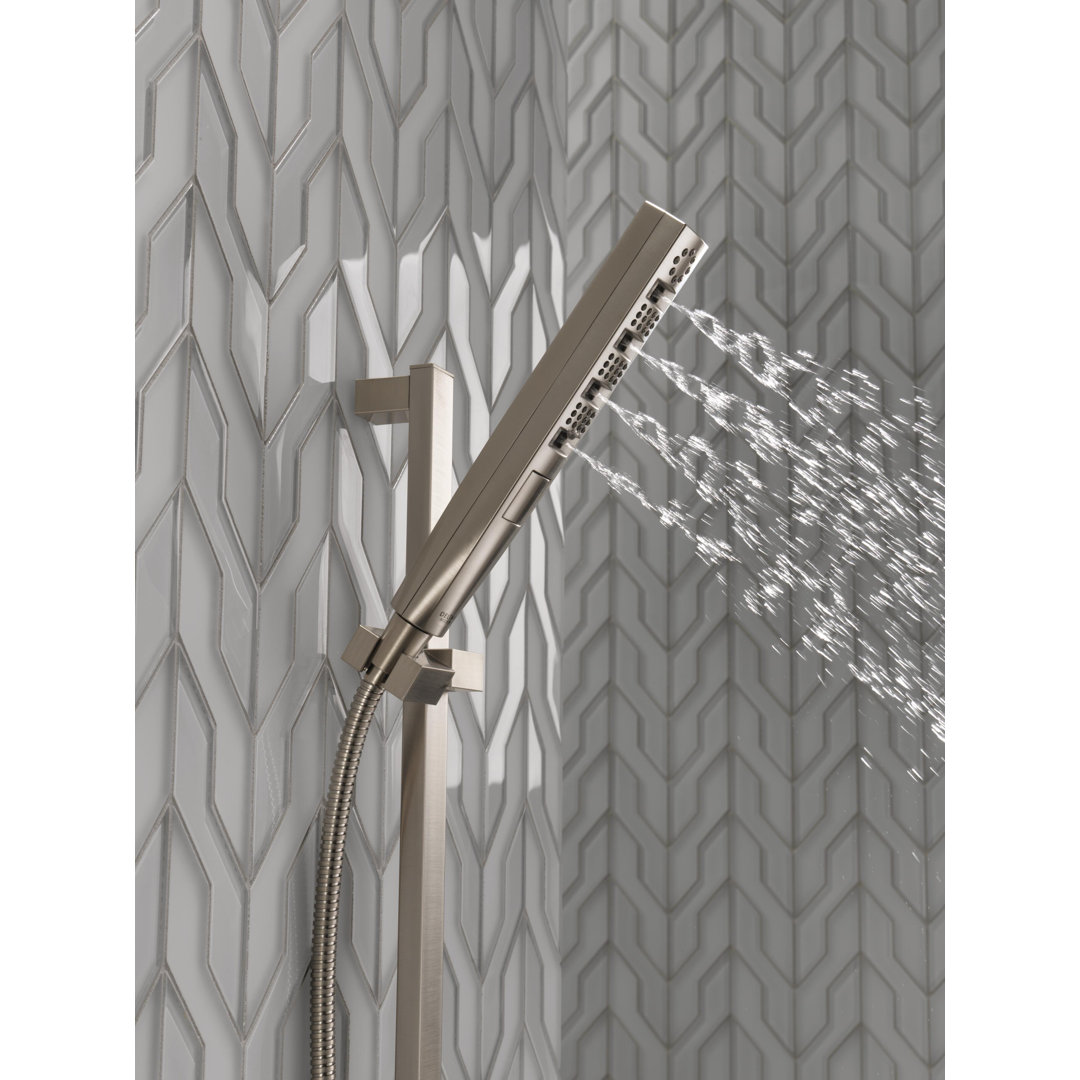 Tetra H2Okinetic Handheld Shower Head with Slide Bar, Hand Shower, Hand Held Shower with Hose Delta 