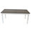 Auberta Pine Rectangular Solid Wood Top with Solid Wood Base Dining Table