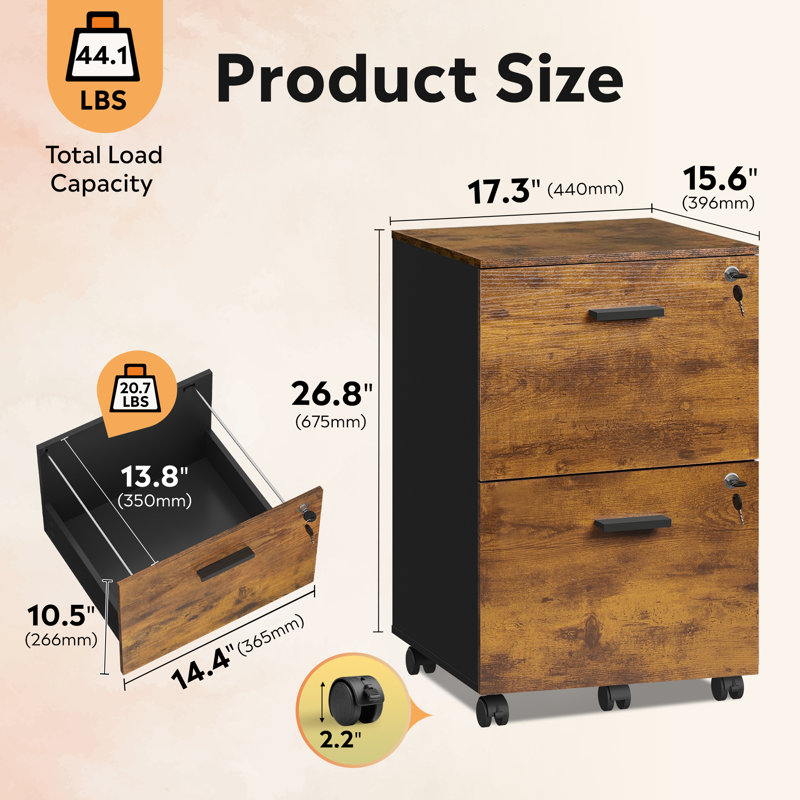 Classeur en bois, classeur