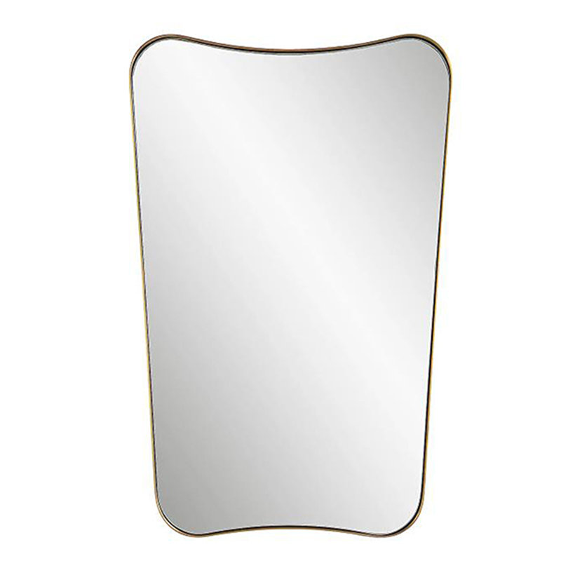 Miroir d'appoint Khamarni, Or brossé