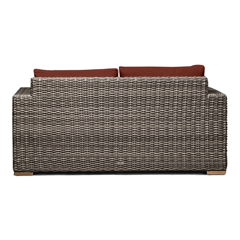 Dune Outdoor 2 - Seat Loveseat, Canvas Henna Sunbrella® Canvas