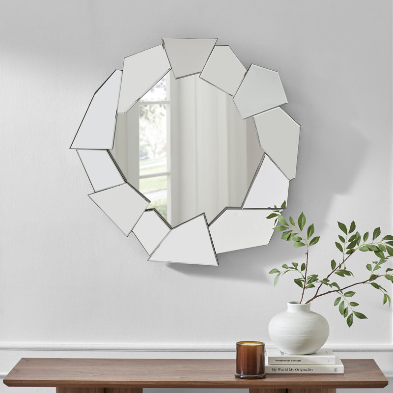 Glass Round Mirror