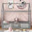 Gray Twin Size House Bed With Fence, Door - Pine Make Fence And Robust