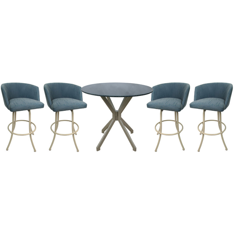 Ensemble repas pour 4 personnes Margaret, Beige