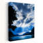 God Rays Over Sylvenstein Lake, Bavaria, Germany Abstract Contemporary Forest Landscape Wall Art-2089286819