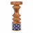  Handcrafted Mango Wood Pillar Candle Holder Set of 3 -2000118084