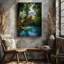 Reproduction d'art sur toile, "Un temple à couper le souffle"-1203098358