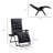 Outsunny Zero Gravity Chair, Folding Reclining Lounge Chair With Padded Cushion, Side Tray For Indoor And Outdoor, Supports Up To 264 Lbs.-1718283713