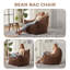 Fauteuil à billes surdimensionné en velours côtelé 39 po Snyder (ensemble de 2)-1732565668
