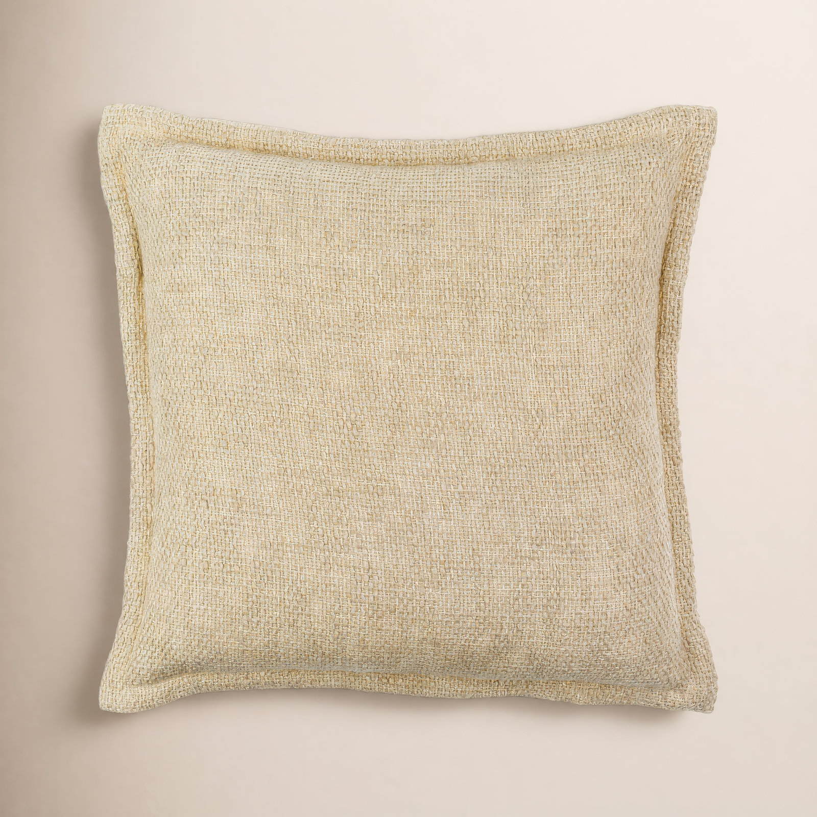Warbler 20" x 20" Throw Pillow, Tan