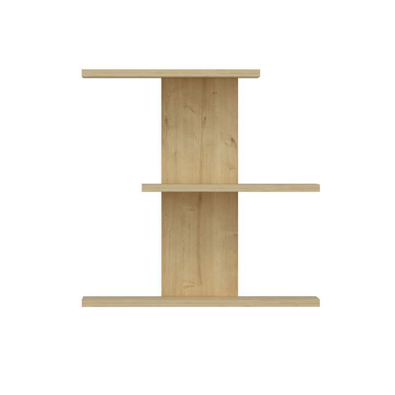 Saba 3 Piece Tiered Shelf, Oak