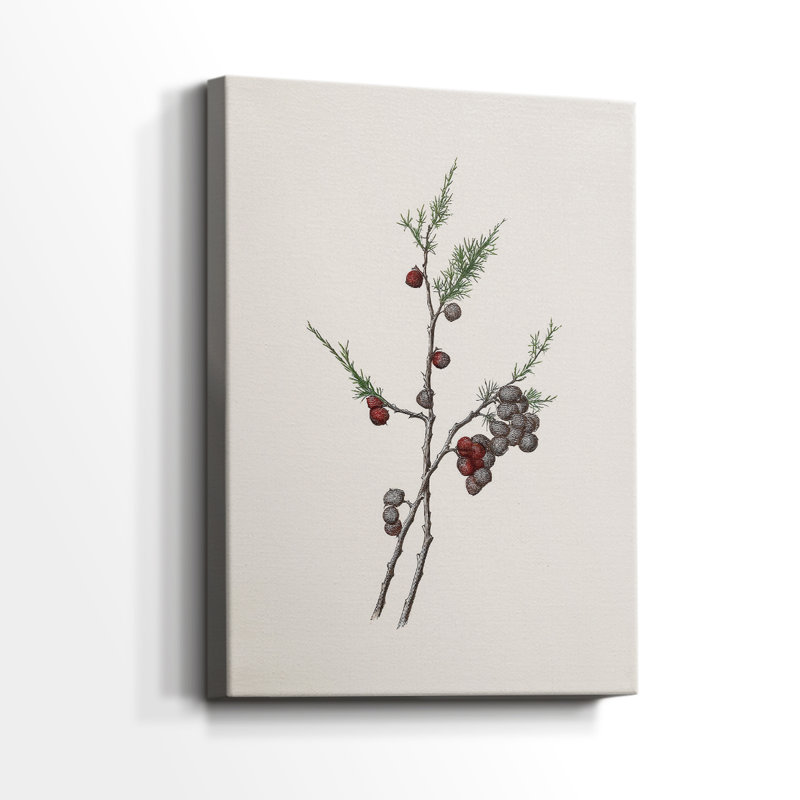 Carols of Frostlit Promise - Toile tendue avec châssis de qualité supérieure, H 48 po x l 32 po
