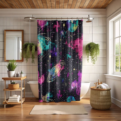 Rideau de douche Cosmic Sparkle - Premium