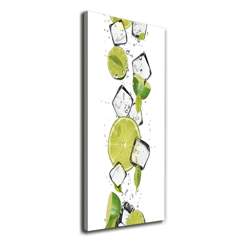 Limonka And Ice - Wrapped Canvas Print