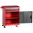 5-Drawer Rolling Tool Chest with Cabinet - Detachable & Multifunctional Storage Cart