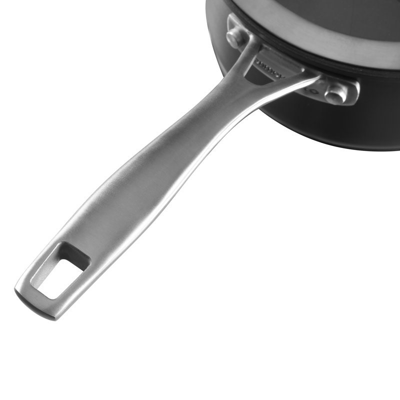 Kenmore Pro Arbor Heights 10-Piece Nonstick Black Aluminum Cookware Set