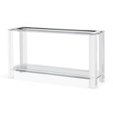 Surrey 60'' W Glass Console Table