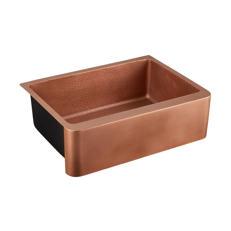 Évier de cuisine 30 "en cuivre Raina