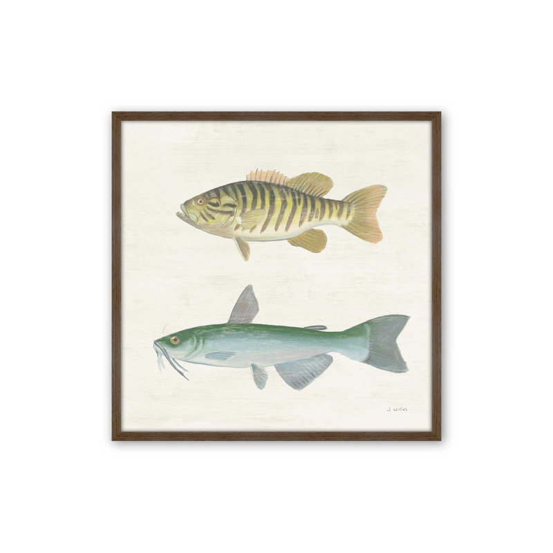 «Waters Edge II» par James Wiens, reproduction d'art, H 36 po x l 36 po, Brun