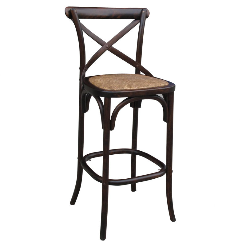 Tabouret de comptoir 24 po Bentwood, Chêne / bouleau brun