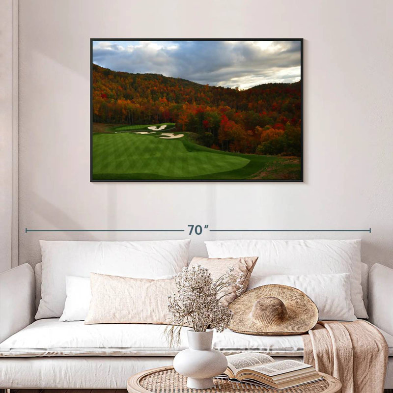 Sireci Autumn Golf Course, 29" H x 43" W