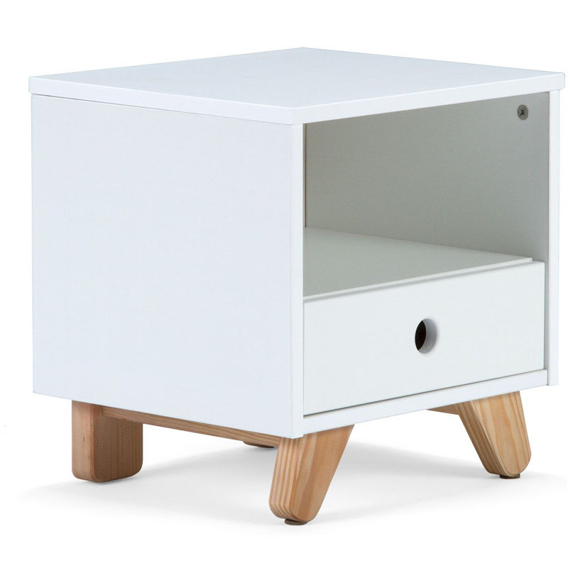 Tuohy 1 Drawer Nightstand