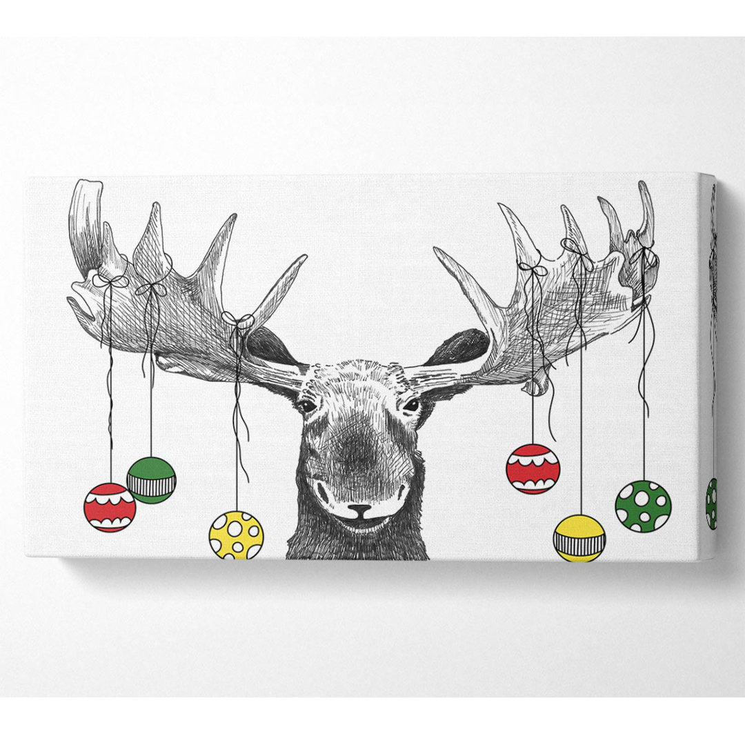 The Moosey Christmas - Kunstdrucke auf Leinwand