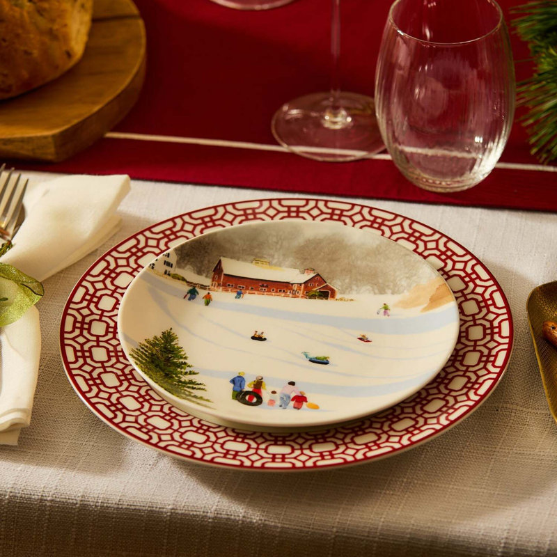 Caskata X Felix Doolittle Winter Wonderland Plates