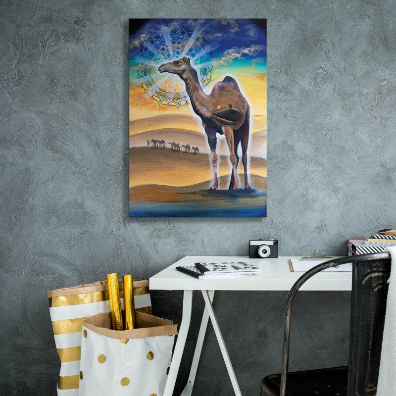  «Soul Journey» par Verena Wild, art mural sur toile, H 26 po x l 18 po