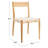 Alhambra 18'' H Leather Upholstered Armchair-642869711