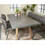 Minerville Solid Wood Base Dining Table