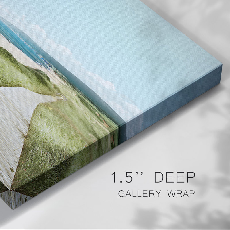 Toile tendue Ivimage Beach Boardwalk-Gallery, H 24 po x l 36 po