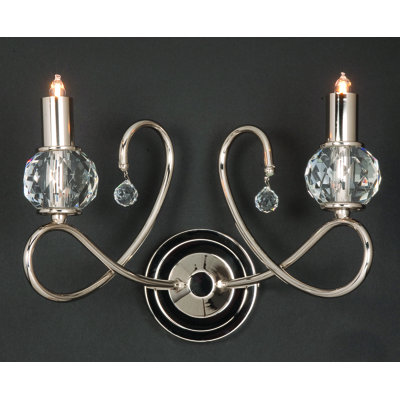 Steel Candle Wall Light