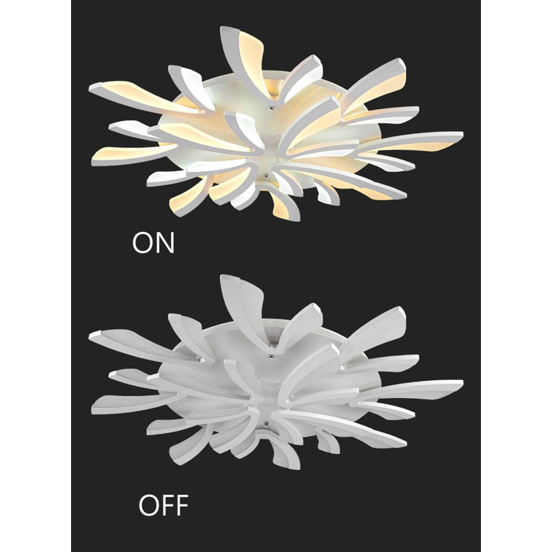 Acierno Acrylic LED Flush Mount