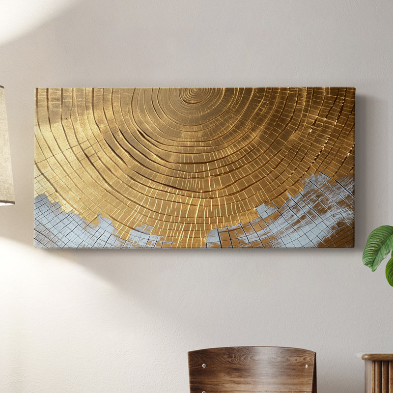 Abstract Series 2 # XXVII-Gallery, toile tendue, H 24 po x l 48 po