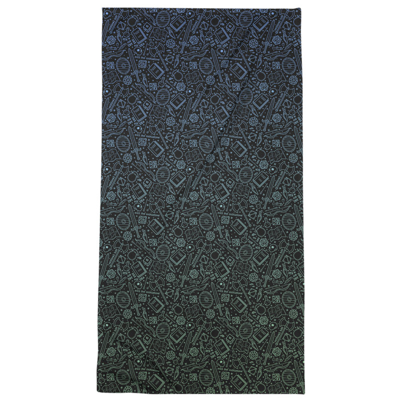 Katelyn Elizabeth Beach Towel, Blue/Green Ombre