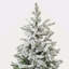 Arbre de Noël articulé enneigé 8 pi