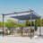 Retractable Pergola Canopy, Outdoor Uv Protection & Sun Shade, Steel Frame For Garden, Grill, Patio, Backyard