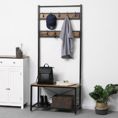 Dylon Iron Freestanding Coat Rack