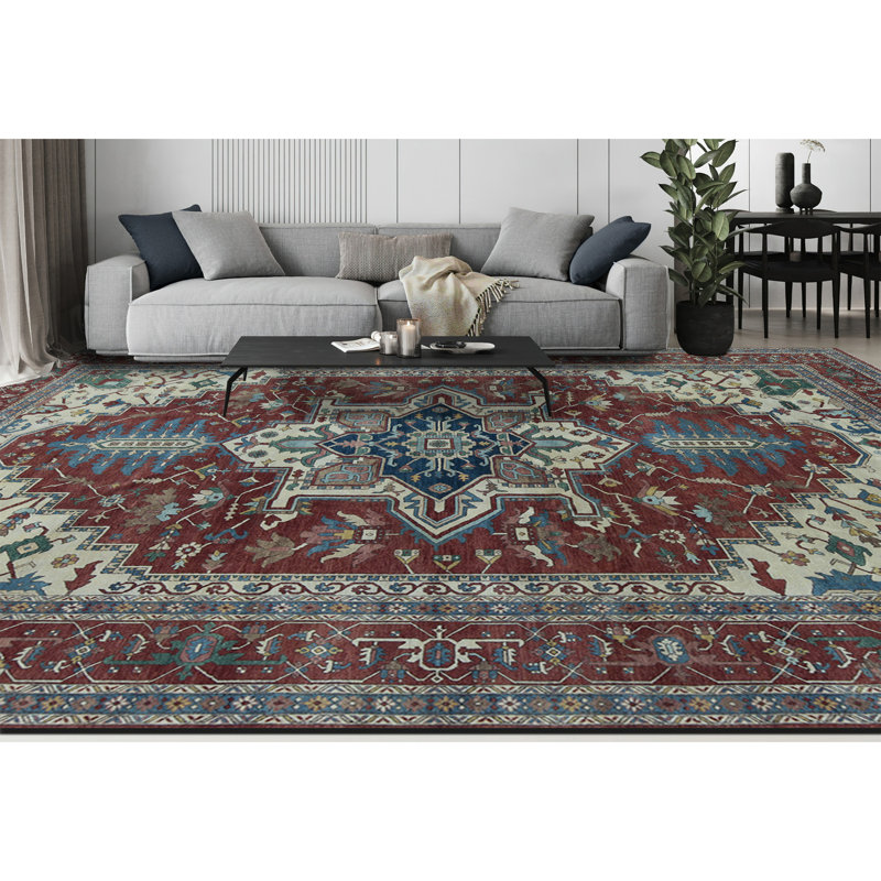 Wool Southwestern Area Rug