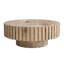 Table basse moderne et minimaliste avec texture bois, stable et durable, rehaussant l'esthétique de l'espace pour les salons, les salles d'étude et les bureaux.-1172837578