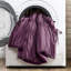 2 pièces d'édredon mauve simple / simple TG, en microfibre au design romantique, en microfibre brossée prélavée à la chaleur semblable à celle des nuages, avec motif à utiliser et attaches délicates, lavable à la machine, standard 100-126015695-126015691